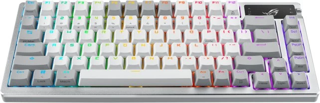 Asus „Sharp“ klaviatūra ROG Azoth, balta, FR