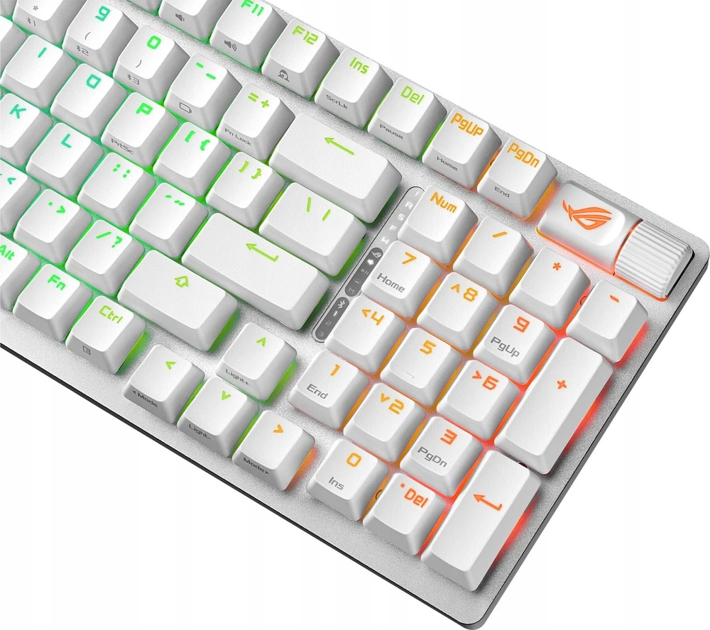 Klaviatūra Asus ROG Strix Scope II 96 NX Snow