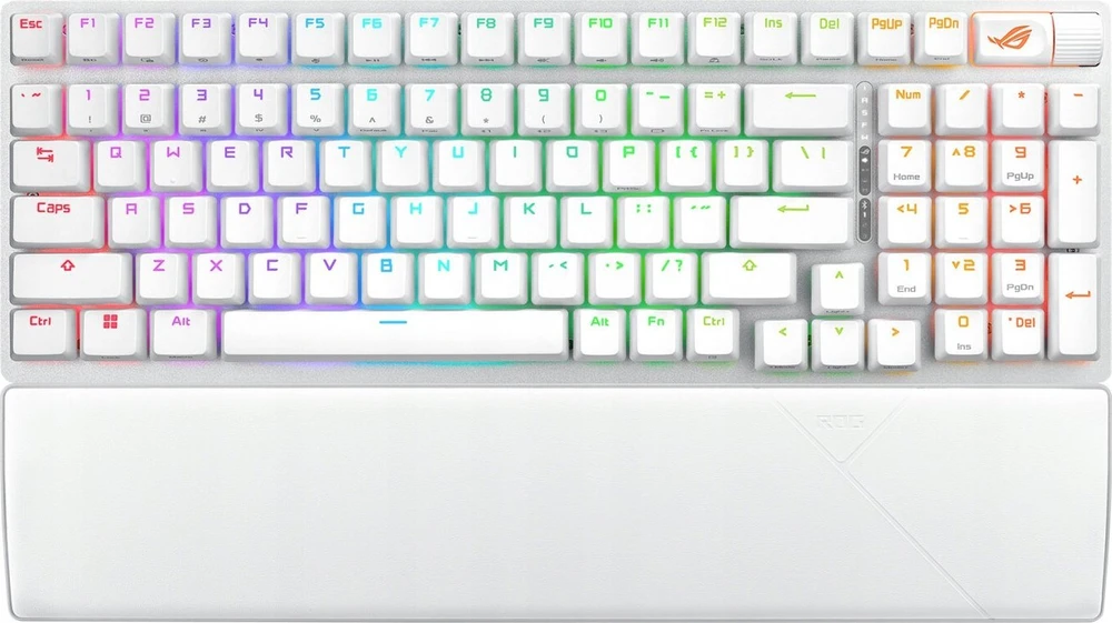 Klaviatūra Asus ROG Strix Scope II 96 NX Snow