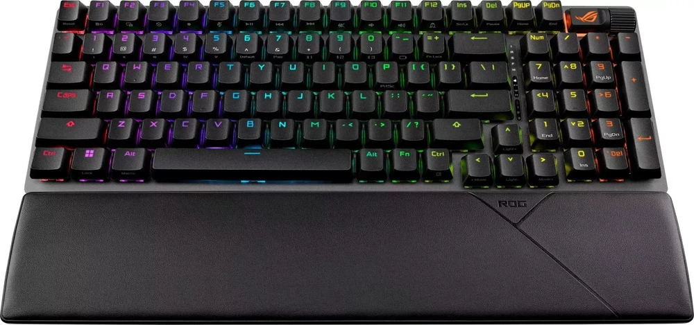 Asus ROG Strix Scope II 96 Wireless Belaidė klaviatūra, Qwerty US, NX Snow