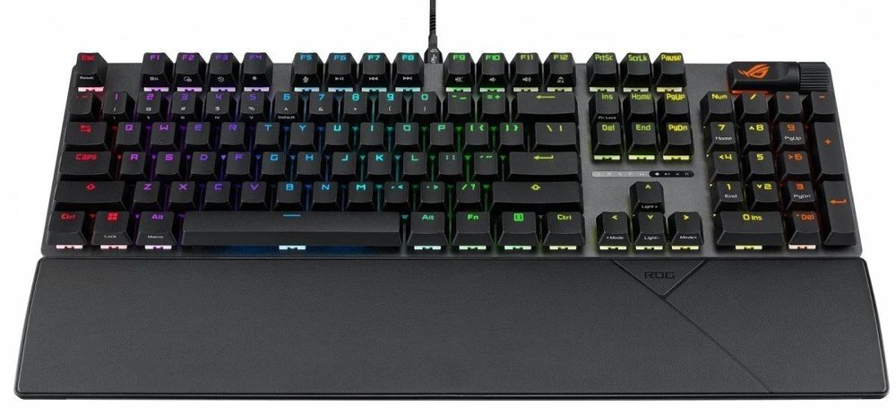 Klaviatūra Asus ROG Strix Scope II X A14 ROG NX Snow V2 (90MP03XF-BKUA20)