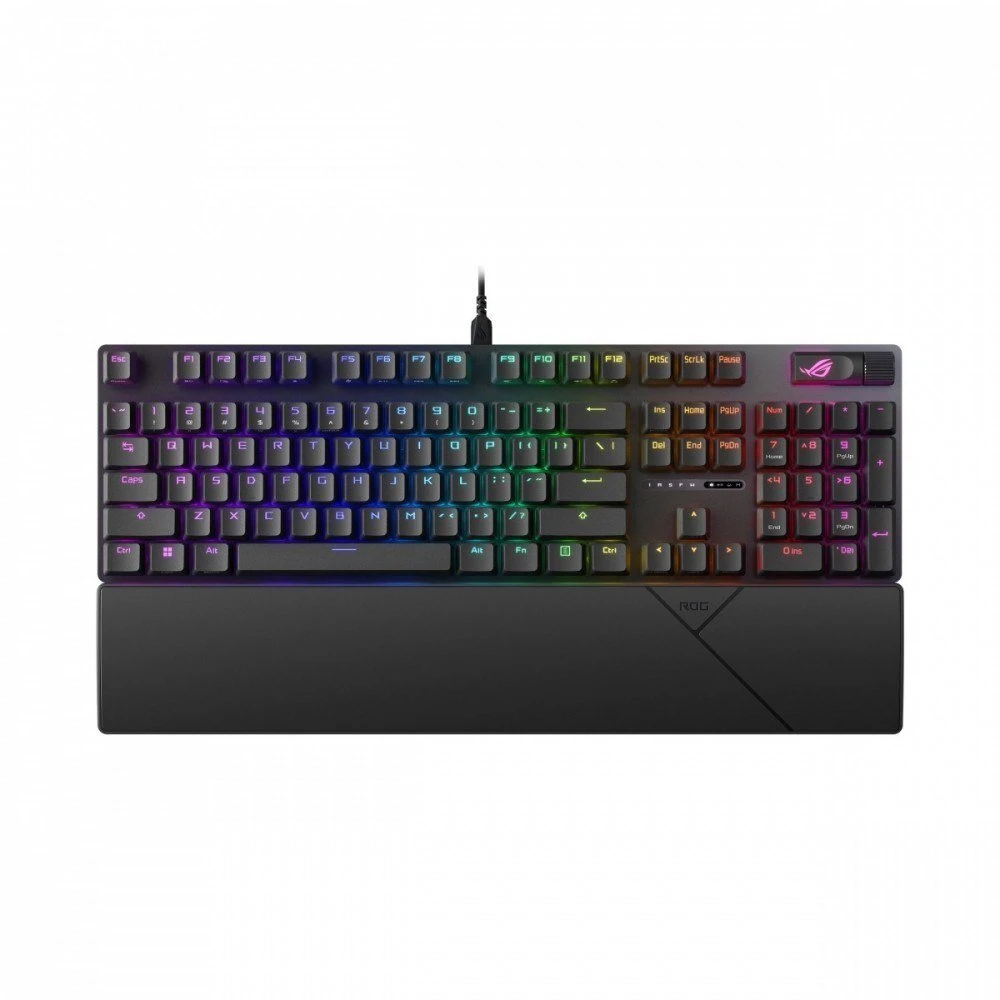 Klaviatūra Asus ROG Strix Scope II X A14 ROG NX Snow V2 (90MP03XF-BKUA20)