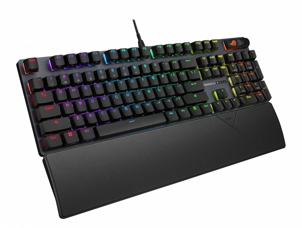 Klaviatūra Asus ROG Strix Scope II X A14 ROG NX Snow V2 (90MP03XF-BKUA20)
