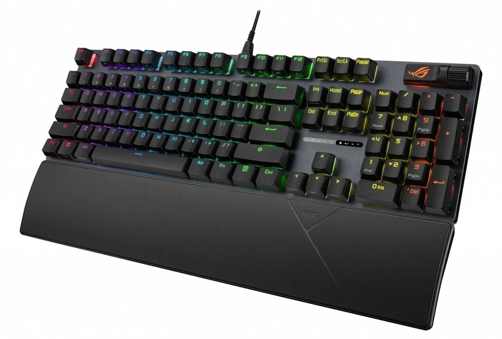 Klaviatūra Asus ROG Strix Scope II X A14 ROG NX Snow V2 (90MP03XF-BKUA20)