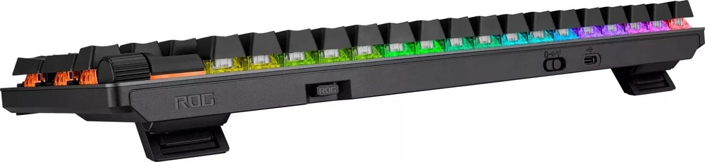 Asus ROG Strix Scope II 96 Wireless Belaidė klaviatūra, Qwerty US, NX Snow