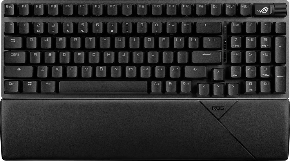 Asus ROG Strix Scope II 96 Wireless Belaidė klaviatūra, Qwerty US, NX Snow