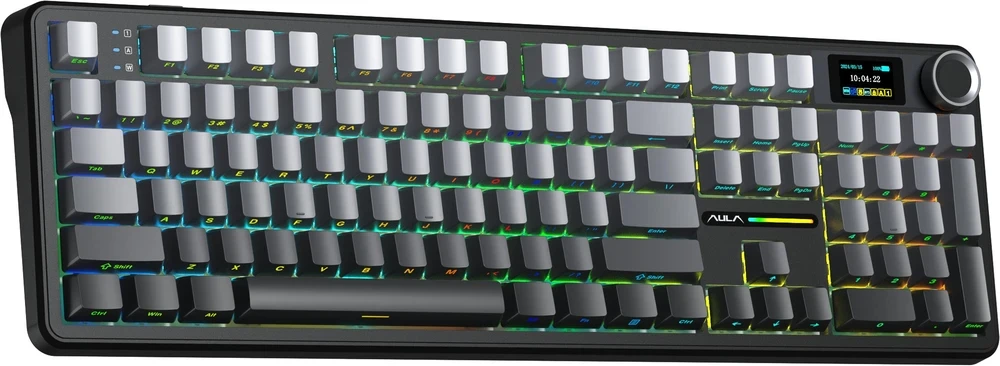 Klaviatūra Aula F108 PRO (Juoda)