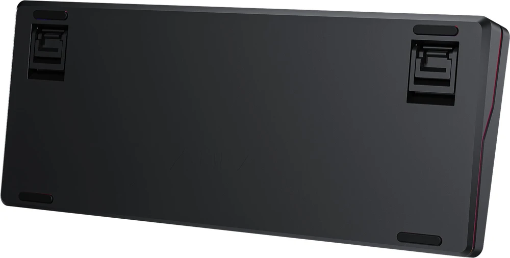 AULA Gasket F87 Pro V2 Juodas Mist Transparent Leobog X3 RGB Klaviatūra
