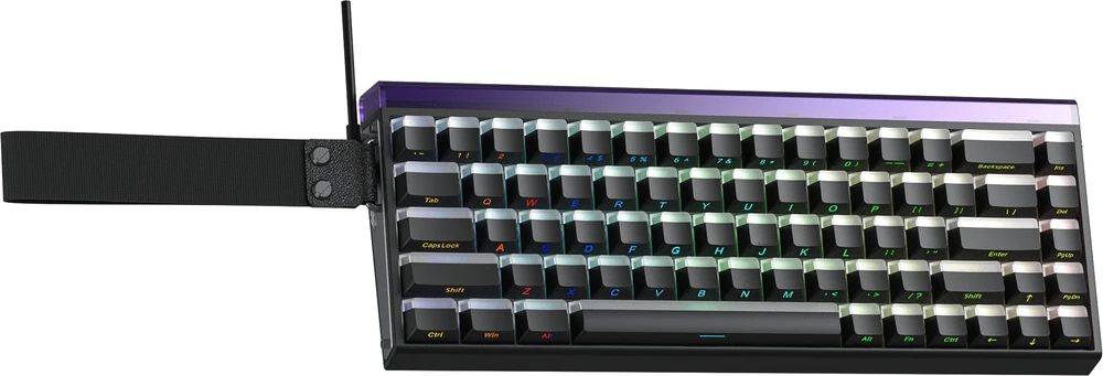 Klaviatūra Aula Hero 68 HE JadeKing Switch (AUH68-BLH-JK)