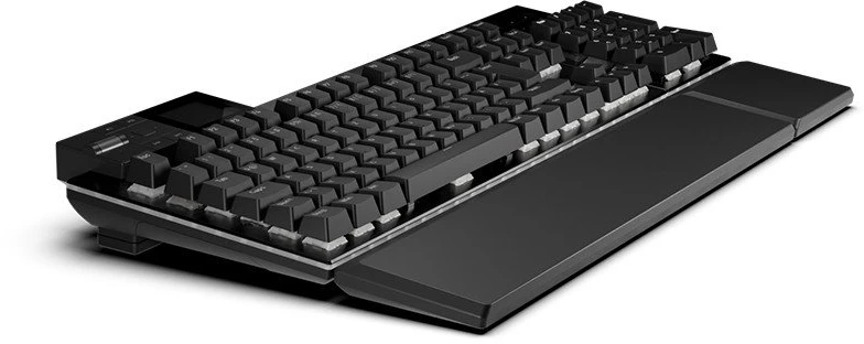 Klaviatūra žaidimams be quiet! Dark Mount be quiet! Silent Tactile su laidu mechaninė su pašvietimu juoda