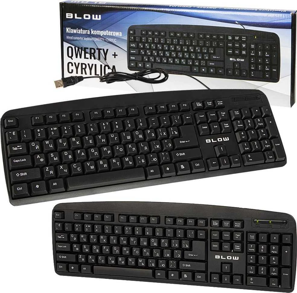 Klaviatūra BLOW KP-104 USB PL+CYRILLIC