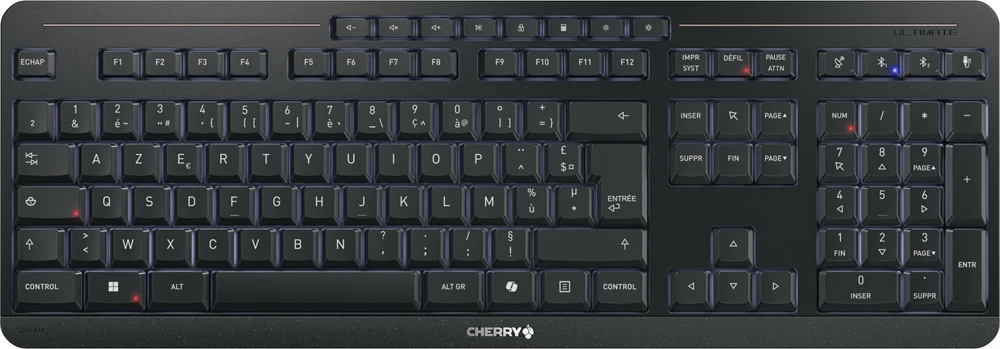 Cherry 12033000 - Klaviatūra CORDED FR LAYOUT USB BL