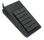 Klaviatūra Cherry Active Key AK-100/24 (AK-100-UW-B/24)