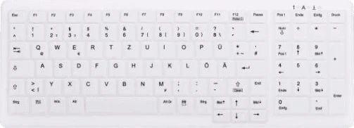 „Cherry Active Key“ klaviatūra AK-C7000 (AK-C7000-W/GE)