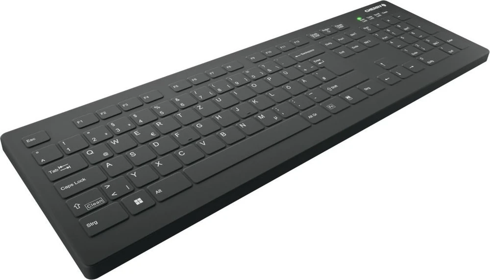 Klaviatūra Cherry Medical Wireless AK-C8112-FU1-B/DE - wischdesinfizierbar -105 Tasten - deutsch - juodas