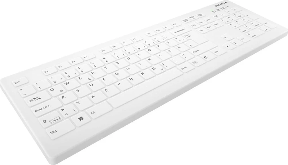 Klaviatūra Cherry Contour ACTIVE KEY Flat Profile Wireless Hygiene Desktop (AK-C8112-FUS-W/FR)