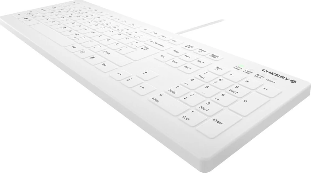 Klaviatūra Cherry Contour ACTIVE KEY (AK-C8112-US-W/FR)