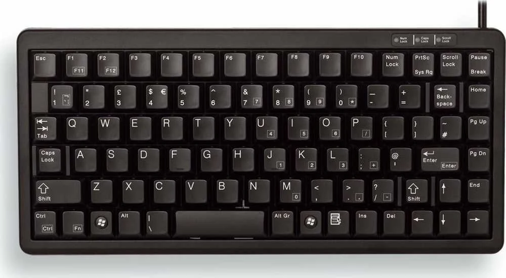 CHERRY G84-4100 COMPACT - Klaviatūra JK-ANGLŲ KALBA
