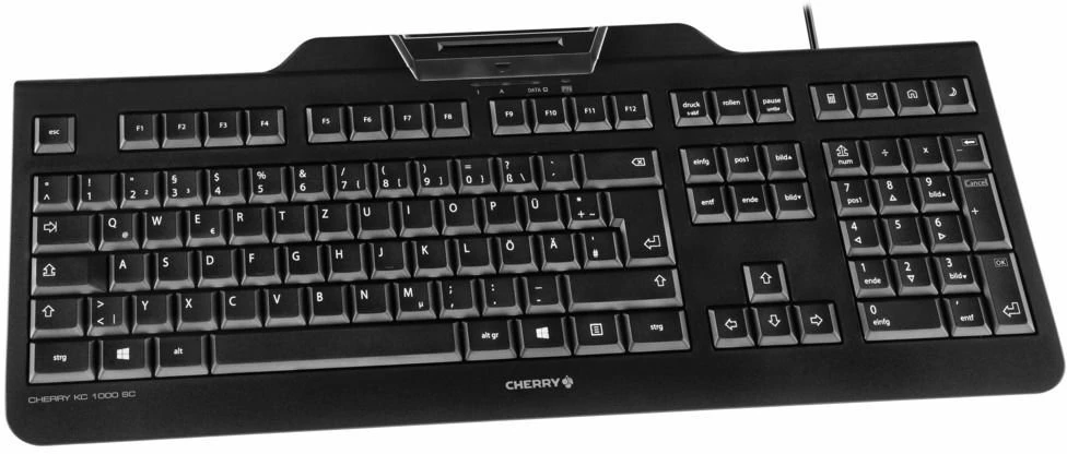 Klaviatūra CHERRY KC 1000 SC ČEKIJA - SLOVAKIJA