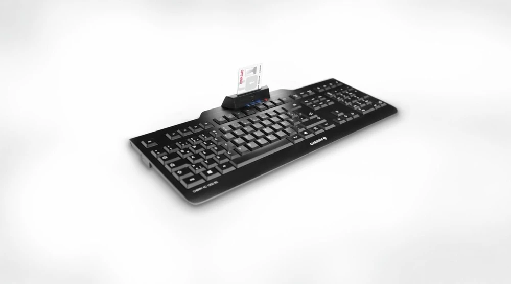 Klaviatūra CHERRY KC 1000 SC US-ENGLISH -