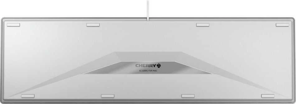 Klaviatūra CHERRY KC 6000 SLIM - PAN-NORDIC Sidabrinis Baltas