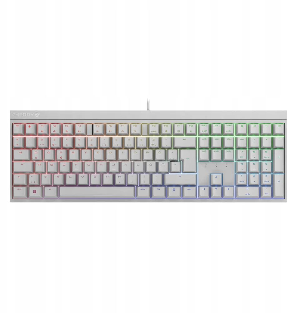 Klaviatūra Cherry CHERRY MX 2.0S RGB MX raudona