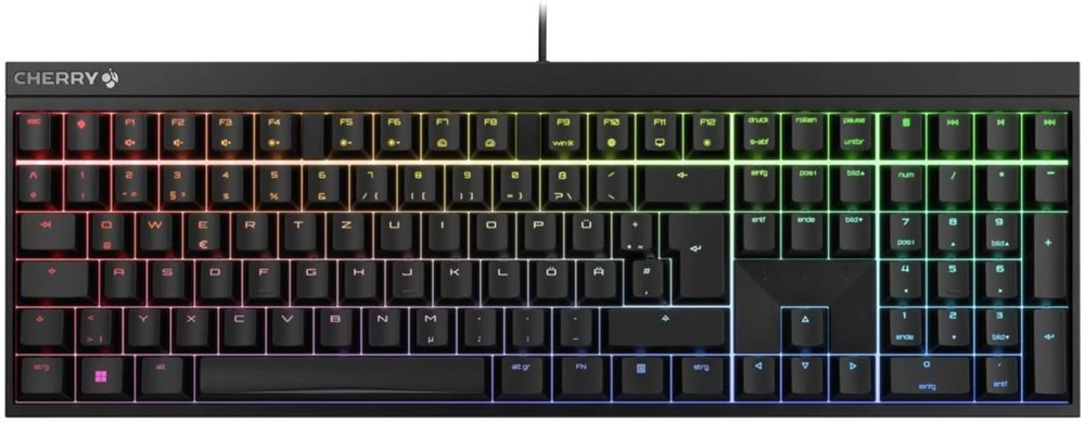 Klaviatūra Cherry MX 2.0S RGB MX raudona
