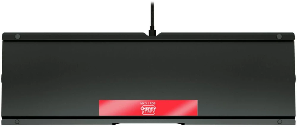 Klaviatūra Cherry XTRFY TAS MX 3.1 RGB su laidu (DE) MX2A Raudona sw