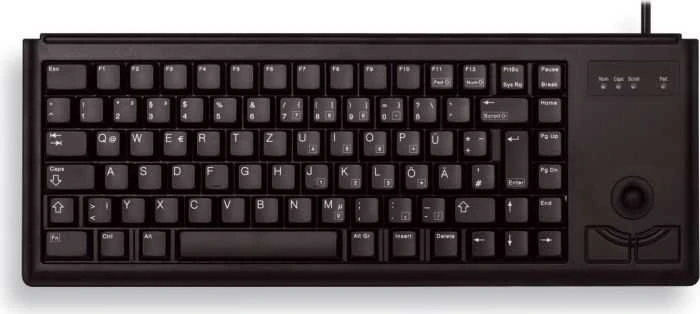 CHERRY G84-4400 klaviatūra USB QWERTY Anglų (JAV) Juoda