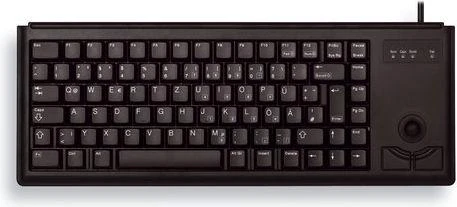 Klaviatūra CHERRY COMPACT Pilkas - TRACKBALL USB US LAYOUT EUR