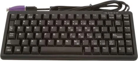 Klaviatūra CHERRY G84-4100 kompaktiški ML jungikliai, US-išdėstymas, Juodas