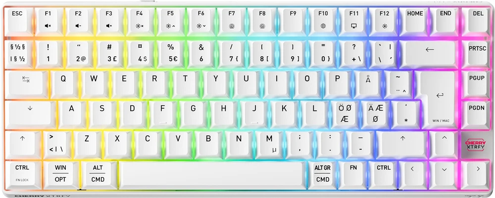 Klaviatūra Cherry XTRFY K33 Compact Wireless (G8D-24030PAAPN-0)