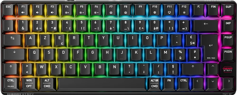 Klaviatūra Cherry XTRFY K33 Compact (G8D-24030PAAFR-2)