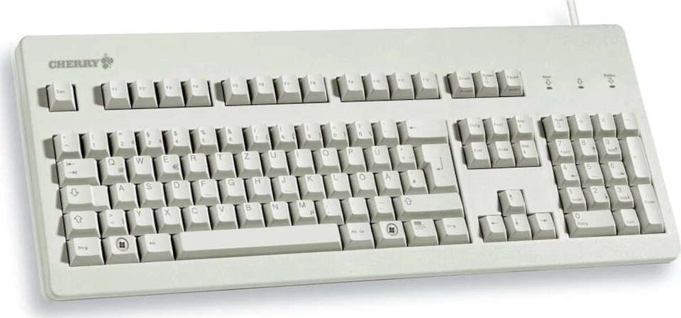 Klaviatūra CHERRY G80-3000 MX rudi jungikliai, EU-išdėstymas, grau