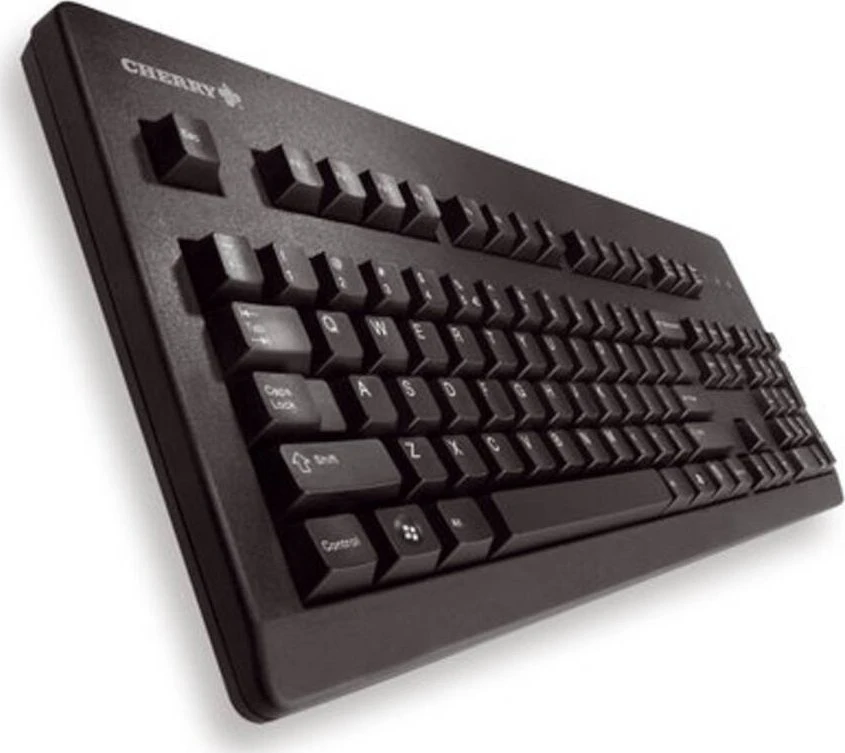 Klaviatūra CHERRY G80-3000 MX rudi jungikliai, EU-išdėstymas, juodas