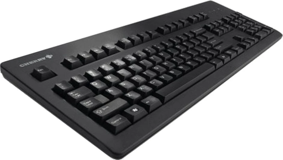 Klaviatūra CHERRY G80-3000 MX rudi jungikliai, EU-išdėstymas, juodas