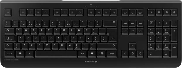 Cherry KW 3000 Klaviatūra WIRELESS - LAYOUT-PORTUGAL Juodas