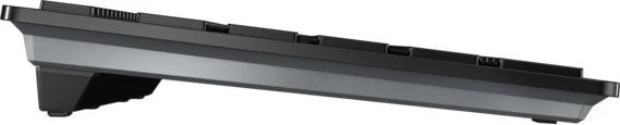 Klaviatūra CHERRY KW 9100 SLIM Bluetooth + Funk, CH-išdėstymas, juodas