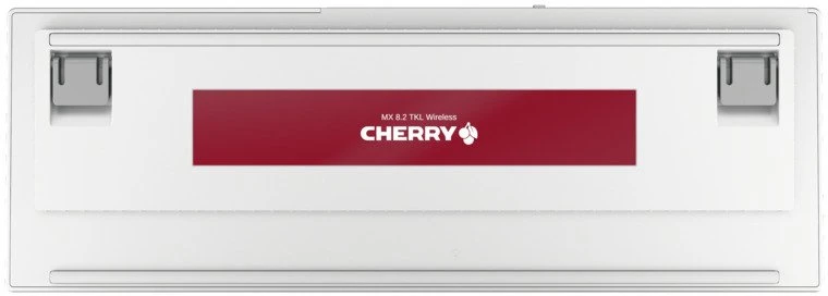 Klaviatūra Cherry MX 8.2 TKL Wireless RGB klaviatūra Gaming RF belaidė + Bluetooth AZERTY Francuski Baltas (G80-3882LYAFR-0)