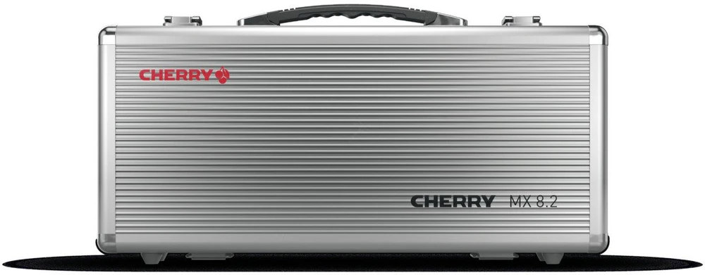 Klaviatūra Cherry MX 8.2 TKL Wireless RGB klaviatūra Gaming RF belaidė + Bluetooth AZERTY Francuski Baltas (G80-3882LYAFR-0)