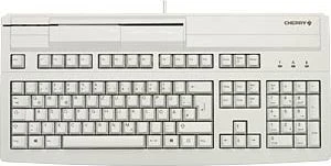 Cherry MultiBoard V2 G80-8000 - Klaviatūra - USB Deutsch Hellgrau