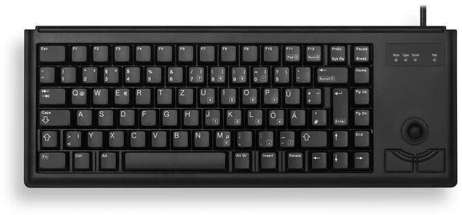 Klaviatūra Cherry USB G84-4400 juoda (G84-4400LUBBE-2)