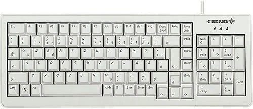 CHERRY XS Complete Klaviatūra G84-5200, klaviatūra - pilka, DE-išdėstymas