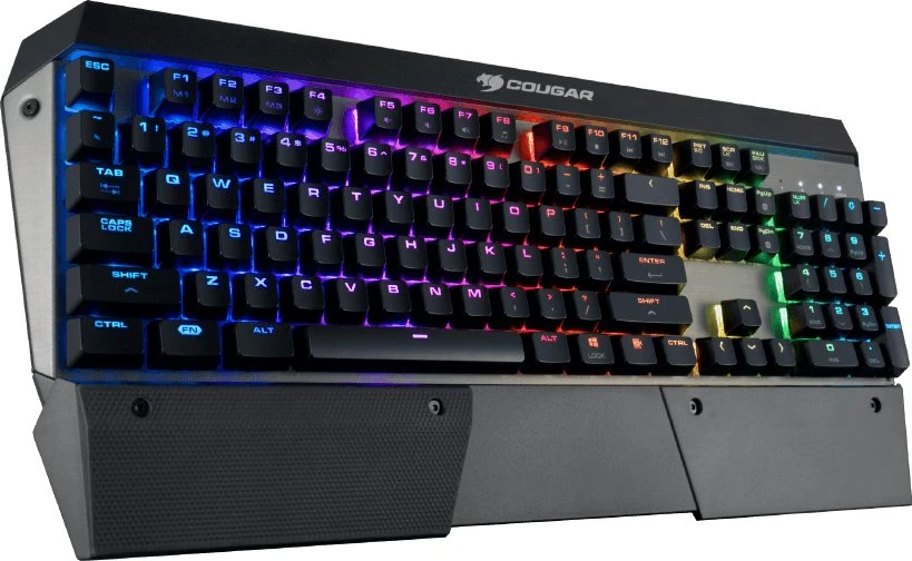 COUGAR CGR-Attack-X3-RGB klaviatūra Žaidimams USB QWERTY Anglų Juoda