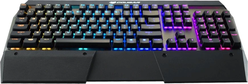 COUGAR CGR-Attack-X3-RGB klaviatūra Žaidimams USB QWERTY Anglų Juoda