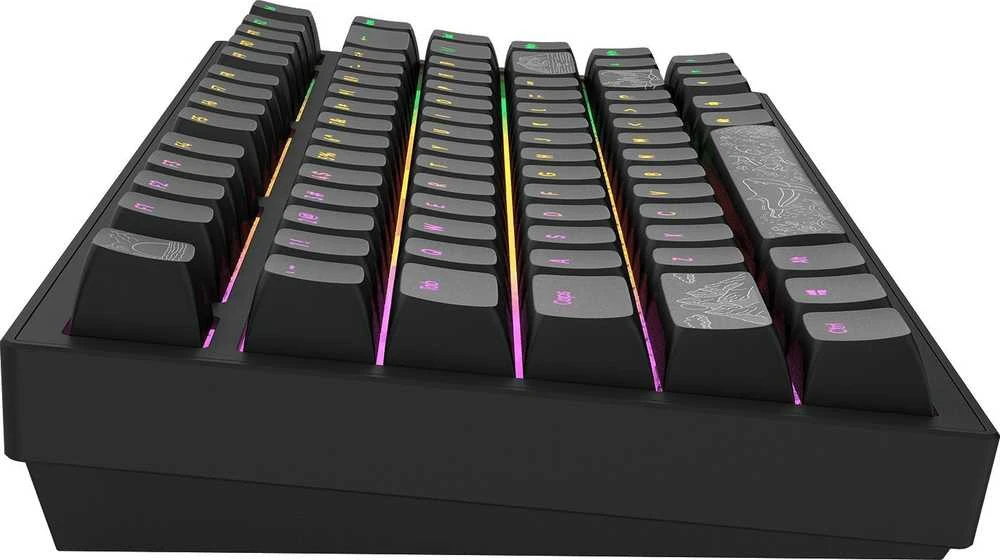 Klaviatūra Dark Project ALU Terra Nostra Juodas su laidu
