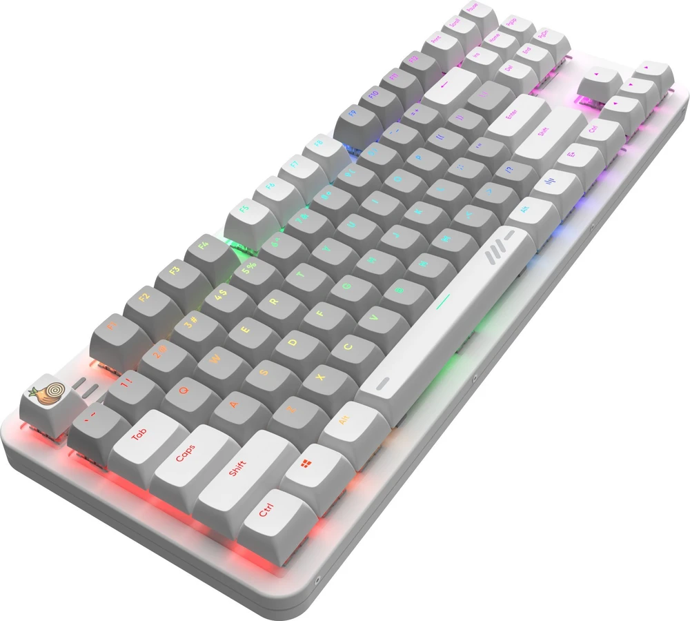 Klaviatūra Dark Project ALU87A Onionite su laidu - G3MS Mechaninė RGB (ENG)