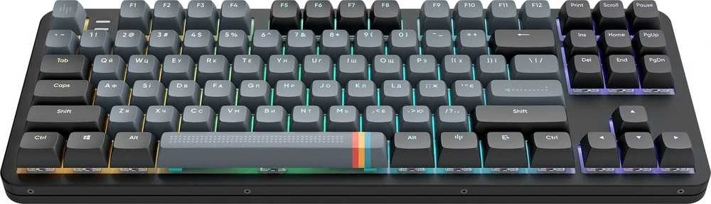 Klaviatūra Dark Project ALU87A Vidurnaktis, G3MS Cirkoninis jungiklis, RU