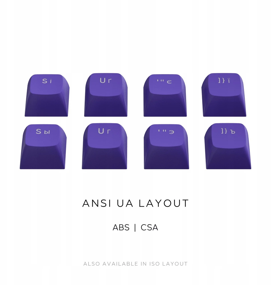 Klaviatūra „Dark Project ALU87B Celestial“, G3MS „Voidstone Switch“, RU