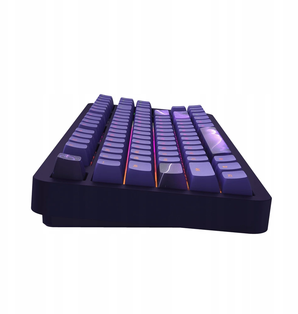 Klaviatūra „Dark Project ALU87B Celestial“, G3MS „Voidstone Switch“, RU